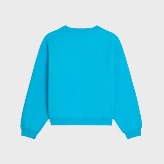 Sudadera holgada de felpa de algodón