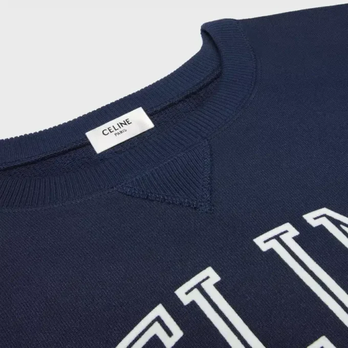 Sudadera holgada de felpa de algodón