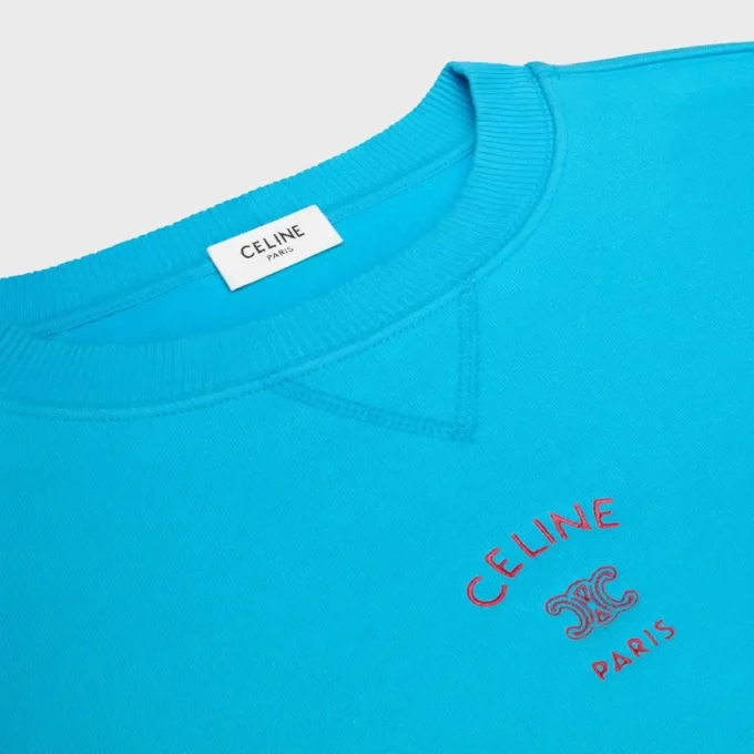 Sudadera holgada de felpa de algodón