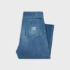 Vaqueros acampanados 002 en denim de algodón ligero Vaqueros acampanados 002 en denim de algodón ligero