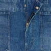 Vaqueros acampanados 002 en denim de algodón ligero Vaqueros acampanados 002 en denim de algodón ligero