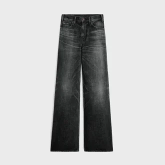 Vaqueros acampanados de estilo surf en denim Black Ice Rinse Vaqueros acampanados de estilo surf en denim Black Ice Rinse