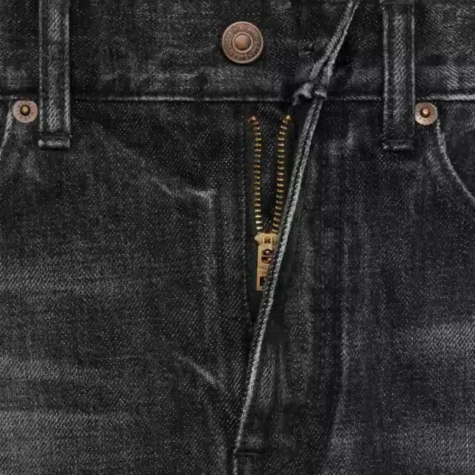 Vaqueros acampanados de estilo surf en denim Black Ice Rinse Vaqueros acampanados de estilo surf en denim Black Ice Rinse
