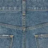 Vaqueros acampanados Dylan con firma en denim de algodón Vaqueros acampanados Dylan con firma en denim de algodón