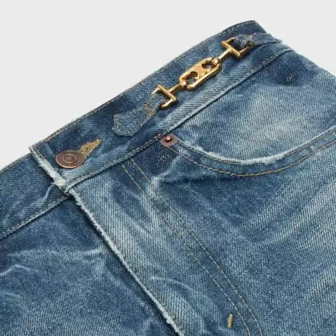 Vaqueros acampanados Jane en denim lavado Union