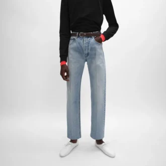 Vaqueros boyfriend 001 en denim de algodón