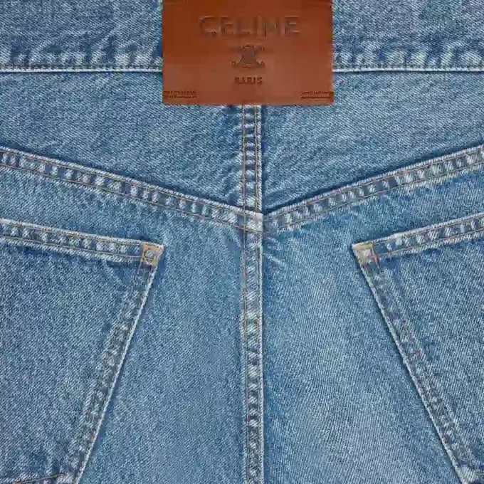 Vaqueros boyfriend 001 en denim de algodón Vaqueros boyfriend 001 en denim de algodón