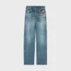 Vaqueros boyfriend 002 en denim de algodón Vaqueros boyfriend 002 en denim de algodón