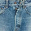 Vaqueros boyfriend bordados 001 en denim de algodón Vaqueros boyfriend bordados 001 en denim de algodón