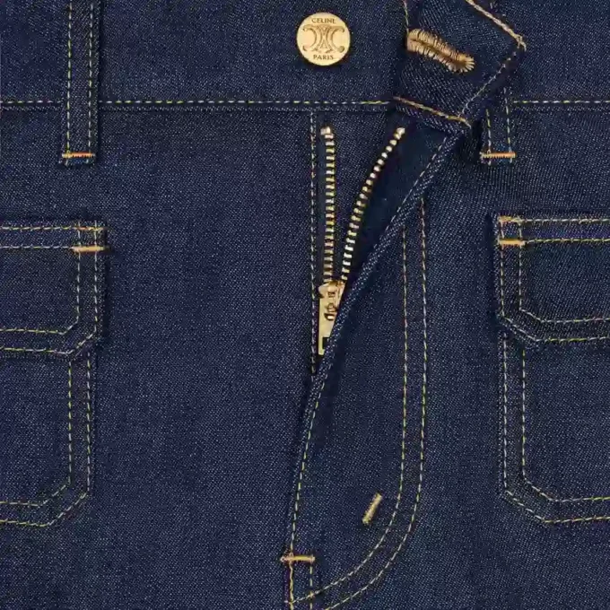 Vaqueros Jane en denim lavado al natural