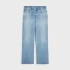 Vaqueros Jolene en denim lavado azul dorado
