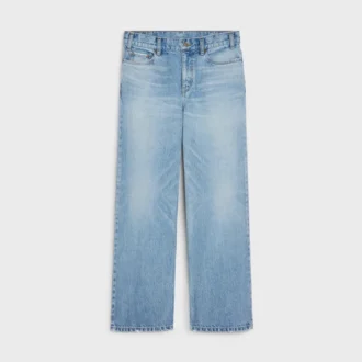 Vaqueros Jolene en denim lavado azul dorado Vaqueros Jolene en denim lavado azul dorado