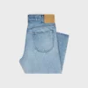 Vaqueros Jolene en denim lavado azul dorado