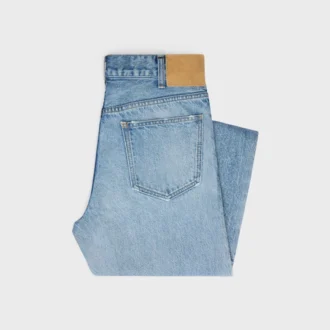 Vaqueros Jolene en denim lavado azul dorado Vaqueros Jolene en denim lavado azul dorado