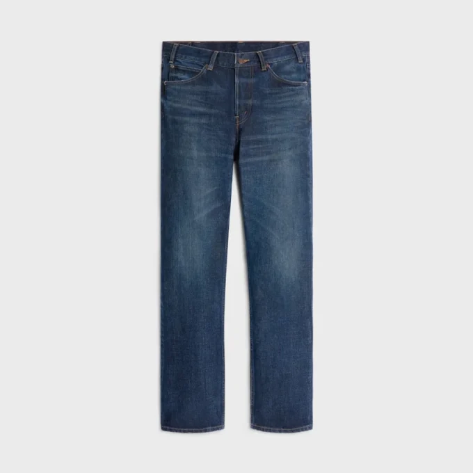 Vaqueros Kurt en denim índigo con lavado Stone Wash oscuro Vaqueros Kurt en denim índigo con lavado Stone Wash oscuro