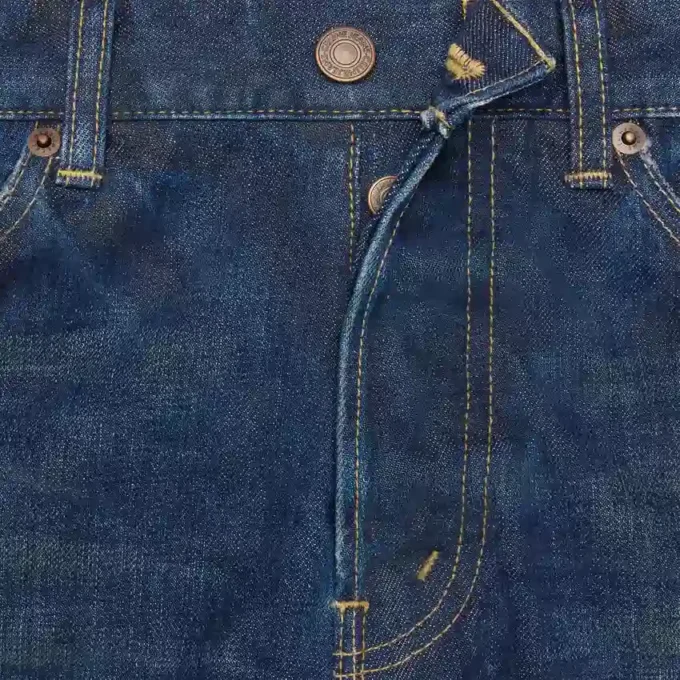 Vaqueros Kurt en denim índigo con lavado Stone Wash oscuro Vaqueros Kurt en denim índigo con lavado Stone Wash oscuro