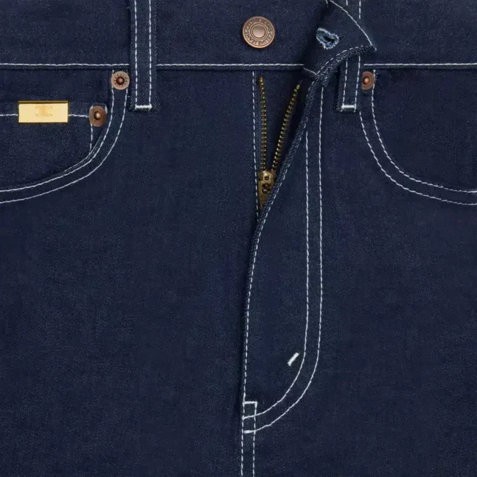 Vaqueros pitillo 001 en denim elástico Vaqueros pitillo 001 en denim elástico