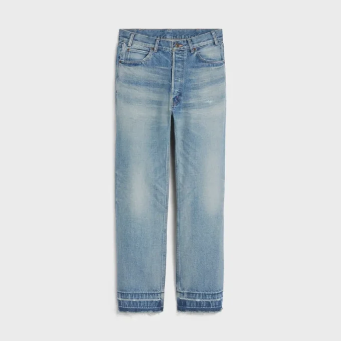 Vaqueros Wesley de denim de algodón Vaqueros Wesley de denim de algodón