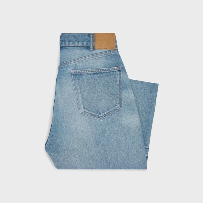 Vaqueros Wesley de denim de algodón Vaqueros Wesley de denim de algodón
