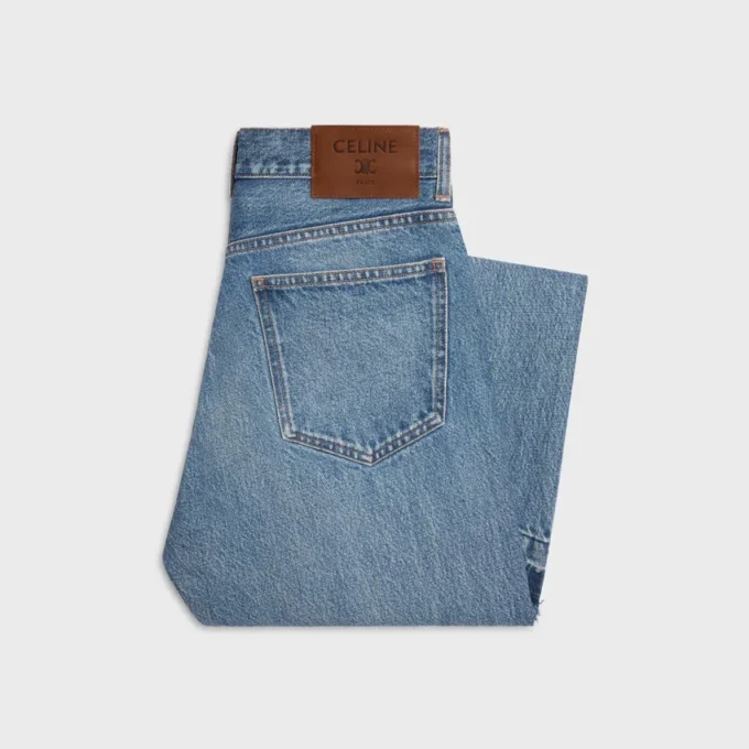 Vaqueros Wesley de denim de algodón Vaqueros Wesley de denim de algodón