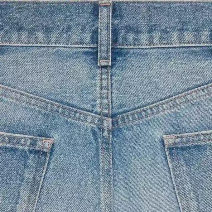 Vaqueros Wesley de denim de algodón Vaqueros Wesley de denim de algodón