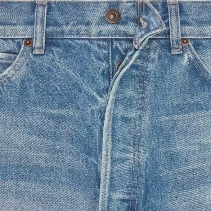 Vaqueros Wesley de denim de algodón Vaqueros Wesley de denim de algodón