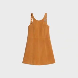 Vestido de ante