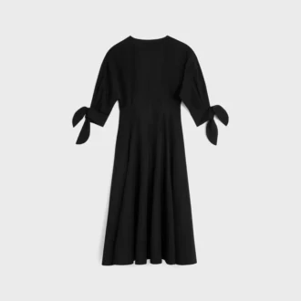 Vestido de popelín de algodón