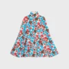 Vestido midi en jacquard de poliamida Vestido midi en jacquard de poliamida