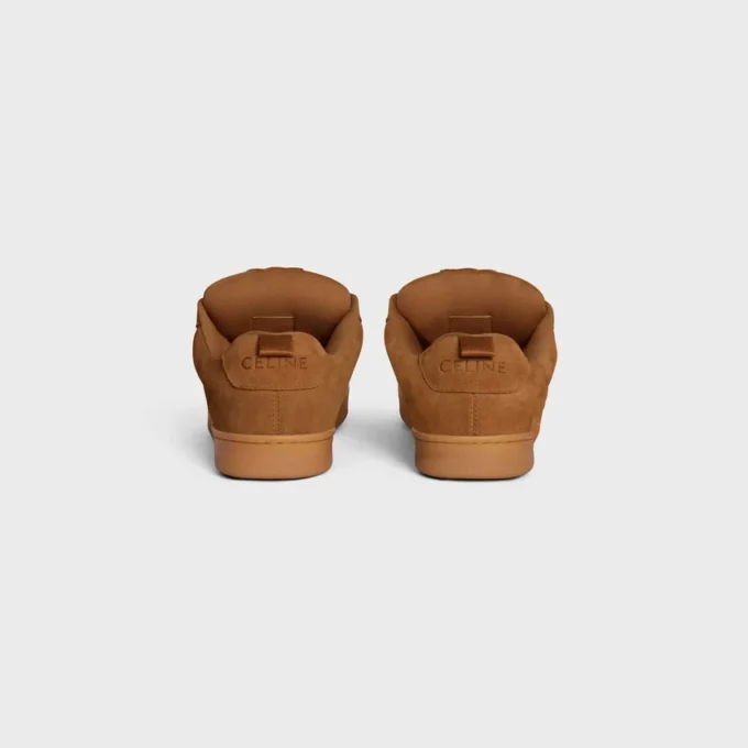 Zapatillas bajas con cordones CELINE Huntington en piel de becerro anteada y malla Zapatillas bajas con cordones CELINE Huntington en piel de becerro anteada y malla