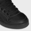 Zapatillas bajas con cordones CELINE Huntington en piel ablandada y malla