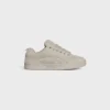 Zapatillas bajas con cordones CELINE Huntington en piel de becerro anteada y malla