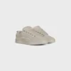 Zapatillas bajas con cordones CELINE Huntington en piel de becerro anteada y malla