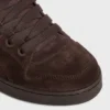 Zapatillas bajas con cordones CELINE Huntington en piel de becerro anteada y malla Zapatillas bajas con cordones CELINE Huntington en piel de becerro anteada y malla