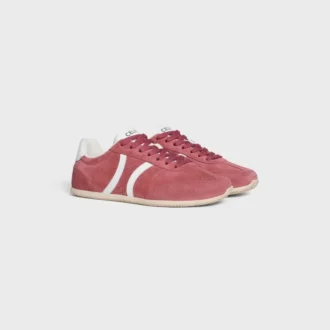 Zapatillas bajas con cordones CELINE Jogger con el motivo Triomphe en piel de becerro ante y piel de becerro Zapatillas bajas con cordones CELINE Jogger con el motivo Triomphe en piel de becerro ante y piel de becerro