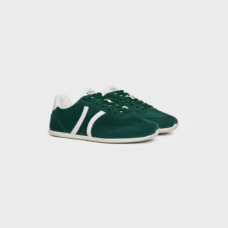 Zapatillas bajas con cordones CELINE Jogger con el motivo Triomphe en piel de becerro ante y piel de becerro Zapatillas bajas con cordones CELINE Jogger con el motivo Triomphe en piel de becerro ante y piel de becerro