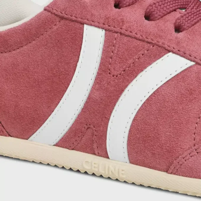 Zapatillas bajas con cordones CELINE Jogger con el motivo Triomphe en piel de becerro ante y piel de becerro Zapatillas bajas con cordones CELINE Jogger con el motivo Triomphe en piel de becerro ante y piel de becerro