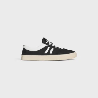Zapatillas bajas con cordones CELINE Sunset en ante de becerro y piel de becerro