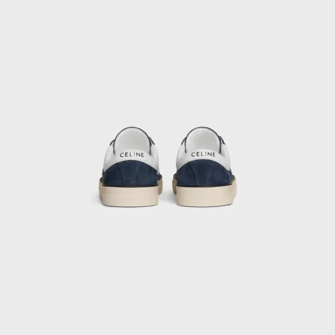 Zapatillas bajas con cordones CELINE Sunset en ante de becerro y piel de becerro Zapatillas bajas con cordones CELINE Sunset en ante de becerro y piel de becerro