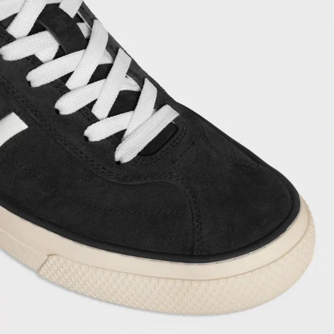 Zapatillas bajas con cordones CELINE Sunset en ante de becerro y piel de becerro Zapatillas bajas con cordones CELINE Sunset en ante de becerro y piel de becerro
