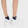 Zapatillas Block con suela de cuña en piel de becerro