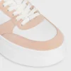 Zapatillas Block en piel de becerro y ante