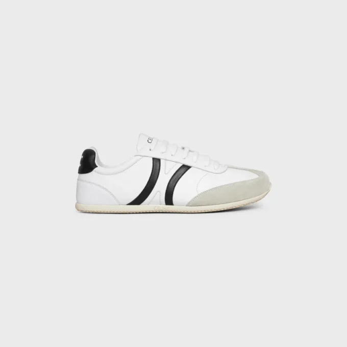 Zapatillas CELINE Jogger de cordones bajas en piel de becerro y ante Zapatillas CELINE Jogger de cordones bajas en piel de becerro y ante