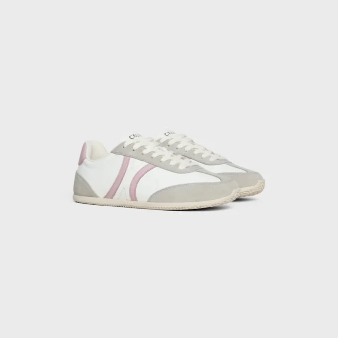 Zapatillas CELINE Jogger de cordones bajas en piel de becerro y ante Zapatillas CELINE Jogger de cordones bajas en piel de becerro y ante