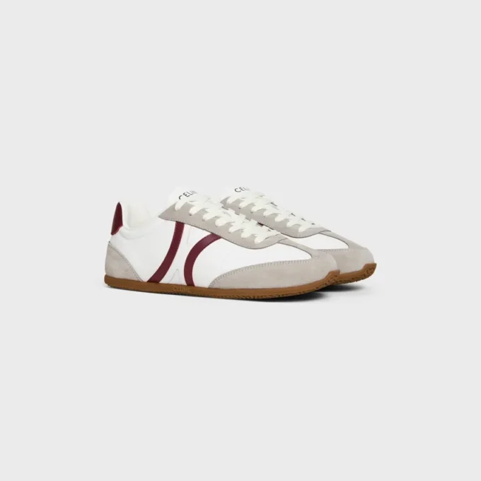 Zapatillas CELINE Jogger de cordones bajas en piel de becerro y ante Zapatillas CELINE Jogger de cordones bajas en piel de becerro y ante