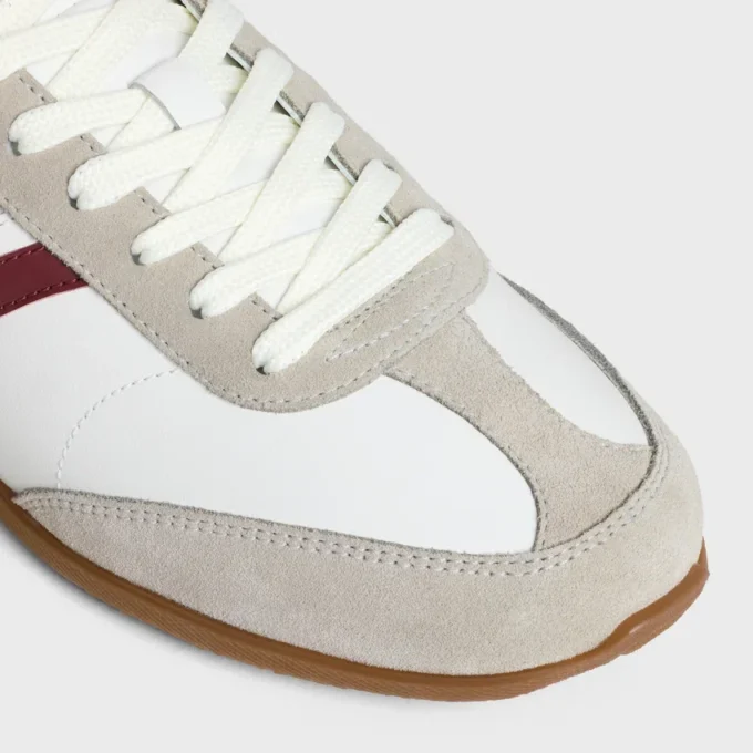 Zapatillas CELINE Jogger de cordones bajas en piel de becerro y ante Zapatillas CELINE Jogger de cordones bajas en piel de becerro y ante