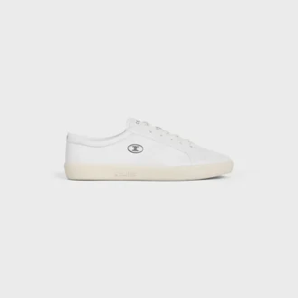 Zapatillas CELINE Lou de cordones con el motivo Triomphe en piel de cordero