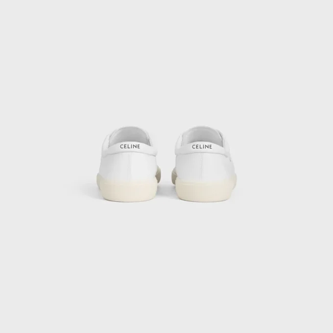 Zapatillas CELINE Lou de cordones con el motivo Triomphe en piel de cordero