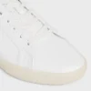 Zapatillas CELINE Lou de cordones con el motivo Triomphe en piel de cordero