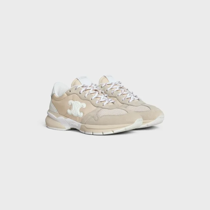 Zapatillas CELINE Runner Cr-04 de nailon, malla, piel de becerro y ante Zapatillas CELINE Runner Cr-04 de nailon, malla, piel de becerro y ante